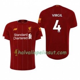Jalkapallo Pelipaidat Liverpool Virgil van Dijk 4 Kotipaita 2019-2020 Lyhythihainen